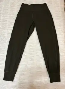 Dark Green Lululemon Joggers