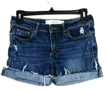 Abercrombie & Fitch Mid Rise Cutoff Shorts