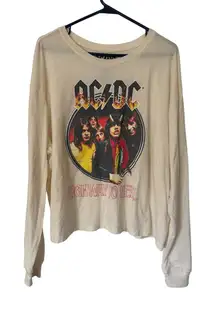ACDC Band Long Sleeve Graphic‎ Tee