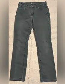 Dark Gray Jeans Levi’s 505 straight leg with signs of wear and flaws as pictured