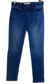 Soft Surroundings Stretchy Pull On Jegging Denim Skinny Jeans Size Small