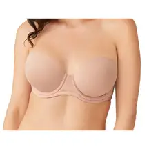 Wacoal Red Carpet Strapless Full Busted Underwire Bra Roebuck Nude