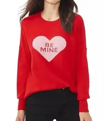 NWT CeCe Breathable & Cozy Valentine Knit Sweater “Be Mine” Size XS