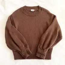 Brown Harmony Sweater