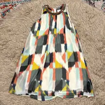 HD in Paris bejeweled brush strokes shift dress size 8