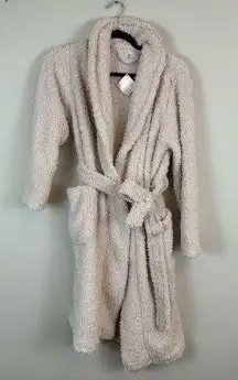 Ulta | Blush Pink Fluffy NWT Tie Waist Long Sleeve Robe S/M