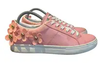 Marc Jacobs Women's size 9 daisy low top leather pink sneaker