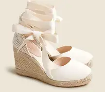 J. Crew Close Toe Lace Up Wedges FEATURED ON THE SUMMER I TURNED PRETTY SEASON FINALE