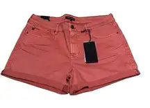 Dear John Womens Size 31 Shorts Chalk Pink Cuffed Hem Pockets Stretch NWT