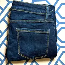 Blue Mid-Rise Skinny Jeans