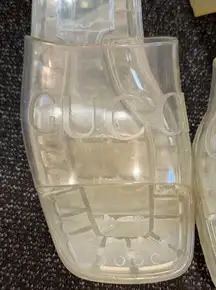 Gucci Transparent Slide Sandals