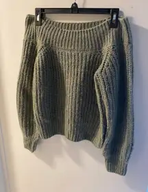 Forever 21 Gray Knit Sweater Forever 21 Size: S