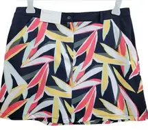 Lady Hagen NWT Traditional Skort-Desert Getaway-Retro Leaf Dark Navy-Size 16