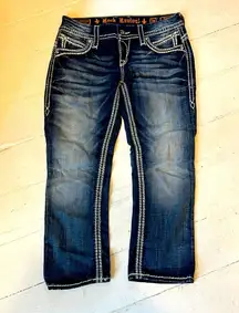 Rock Revival “Becky” Easy Capri, Sz 28