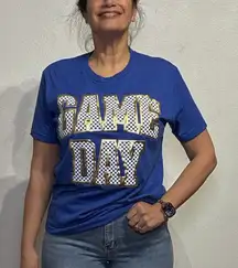 Texas True Threads Blue Game Day Shirt Sz M