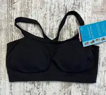 Barely There NWT Black The Bandini Bra With Foam XS