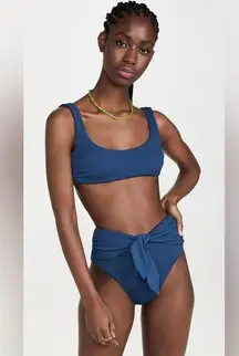 Veronica Beard BIKINI SET, Celeste Top size Small,Azoia Bottom Size X-Small,$306