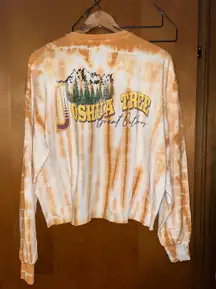 Joshua Tree Cropped Sweatshirt Size Large