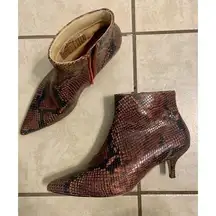 shoe the bear Reptile Boots boho classic 90s style revolve designer spring $300