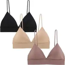 Set of 3 bralettes NWOT #134