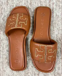 Tory Burch Double T Sport Slide Sandal Size 61/2 RETAIL $ 198