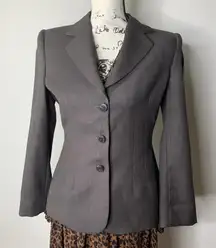 Armani Collezioni button‎ front blazer jacket