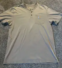 Brown Carhartt shirt 