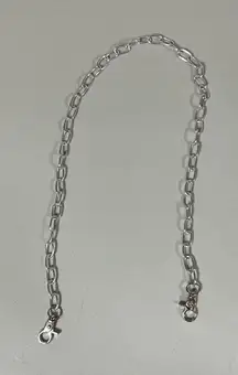 Silver Metal Pants Jeans Chain Accessory for Belt Loops — Length: 32 in. ⛓