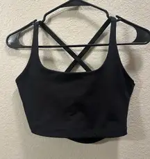 Alphalete Black Sports Bra