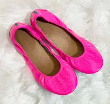 Tieks Pop Pink Flats Limited Edition