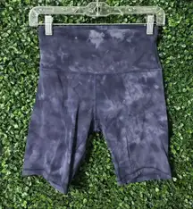 LULULEMON Women’s 6 Align Shorts HR High Rise 8” Diamond Dye