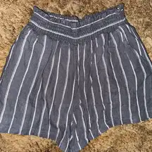 Universal Thread Gray High Waist Shorts with Elastic Waistband