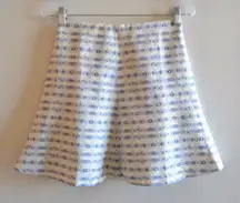 J. Crew Jacquard Flare Skirt