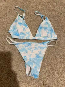 SheIn Tie Dye Bikini Set