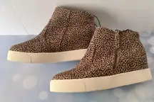 Wedge Sneakers, Size 9