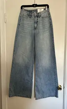 NWT On 34TH Jeans Womens Sz: 6/28 Wide Leg Denim Baggy