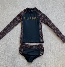 Billabong Rash Guard and Swimsuit Bottoms