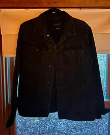 Black Rustic Jean Jacket 