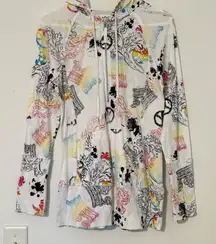 Energie Graffiti Cotton Sweater Women’s XL – Lightweight Streetwear