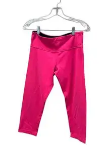 Lululemon Hot Pink Cropped Leggings size 8