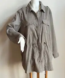 DAVI & DANI Textured southwestern Knit with tribal design women’s 1X