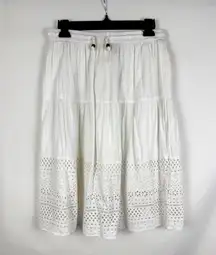 Nation AK Outfits  White Lace Skirt