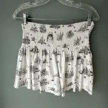 Lucky in Love Long Big City Smocked Skirt Tennis Golf Sz S (4-6) NWOT