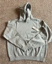 Fear of God Essentials Hoodie Dark Oatmeal M