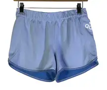 Adidas Climalite Running Shorts Women's Small Light Blue Athletic