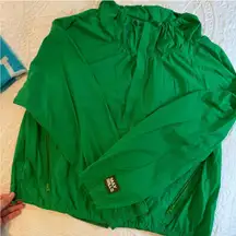 Daily Drills Vibrant Green Utility Jacket