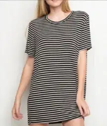 Brandy Melville Striped T-shirt Dress