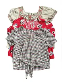 Madewell Set of 3 Women’s Short Sleeve Tops size Small