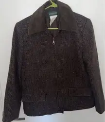 Harvé Benard Vintage Wool Blended Color Jacket Sz. 10