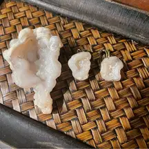 Vintage Onyx Stone Bolo Necklace Pendant and Earring Set